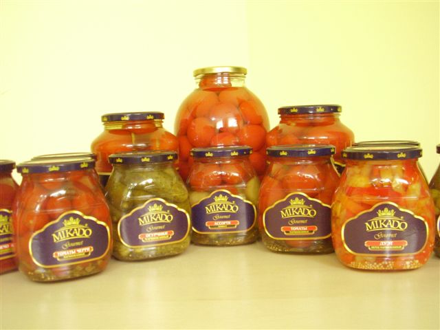 овощная консервация